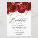 Search for burgundy hens party invitations Elegant