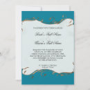 Search for turquoise and brown wedding invitations Vintage