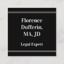 Search for legal business cards Classic