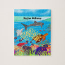 Search for coral reef puzzles Marine