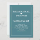 Search for teal rehearsal dinner invitations Heart