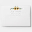 Search for sunflower envelopes Elegant
