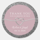 Search for glam wedding stickers Silver