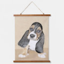 Search for hound art Basset hound puppy