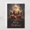 Search for funny yoga seasonal cards Santa claus