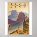Search for zion national park posters Vintage