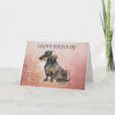 Search for sausage dog cards Dachshund