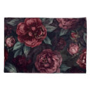 Search for dark floral pillowcases Watercolor