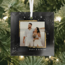 Search for gold frame christmas tree decorations Mr and mrs