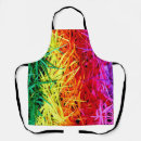 Search for abstract art aprons Colorful