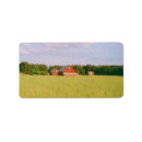 Search for field return address labels Rustic