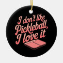 Search for pickle ball christmas tree decorations Dink