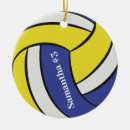 Search for sports christmas tree decorations Volleyball
