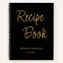 Search for blank book Black and gold