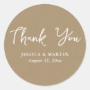 Search for kraft wedding stickers Country