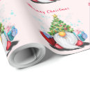 Search for christmas gnomes wrapping paper Cute