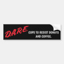 Search for doughnuts bumper stickers Cops