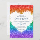Search for gay pride wedding invitations Rainbow