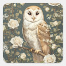 Search for white owls stickers For her