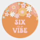 Search for 6th birthday stickers Retro