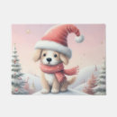 Search for christmas dog doormats Whimsical