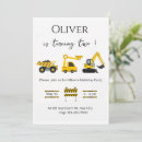 Search for builder birthday invitations Truck
