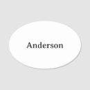 Search for oval name tags Business