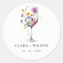 Search for glass wedding stickers Cheers