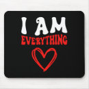 Search for i am loved mousepads Hearts