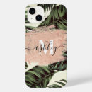 Search for tropical leaves iphone cases Vintage