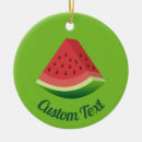 Search for watermelon christmas tree decorations Green