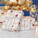 Search for red star wrapping paper Bright