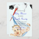 Search for funny baby boy shower invitations Stork