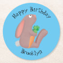 Search for cute bunny cartoon coasters Rabbit