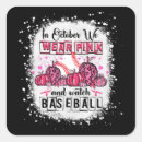 Search for breast cancer baseball stickers Pink