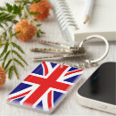 Search for british key rings Union jack