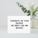 Search for congratulations on your divorce Single