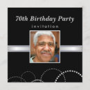 Search for 70th dinner birthday invitations Formal