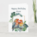 Search for parrot birthday cards Tropical