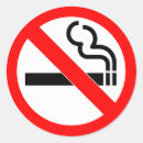 Search for banned sign stickers Smoke