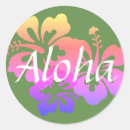 Search for aloha flowers stickers Tropical