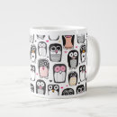 Search for penguin illustration mugs Animal