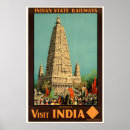 Search for for india posters Vintage travel