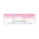 Search for pretty in pink return address labels Fancy