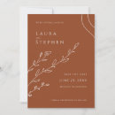 Search for terracotta save the dates Floral