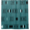 Search for retro atomic pattern shower curtains Geometric