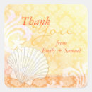 Search for beach thank you stickers Orange