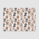 Search for dog christmas tissue paper Pattern