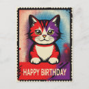 Search for antique cat cards Old