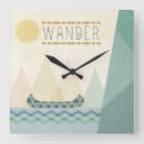 Search for canoe clocks Watercolor